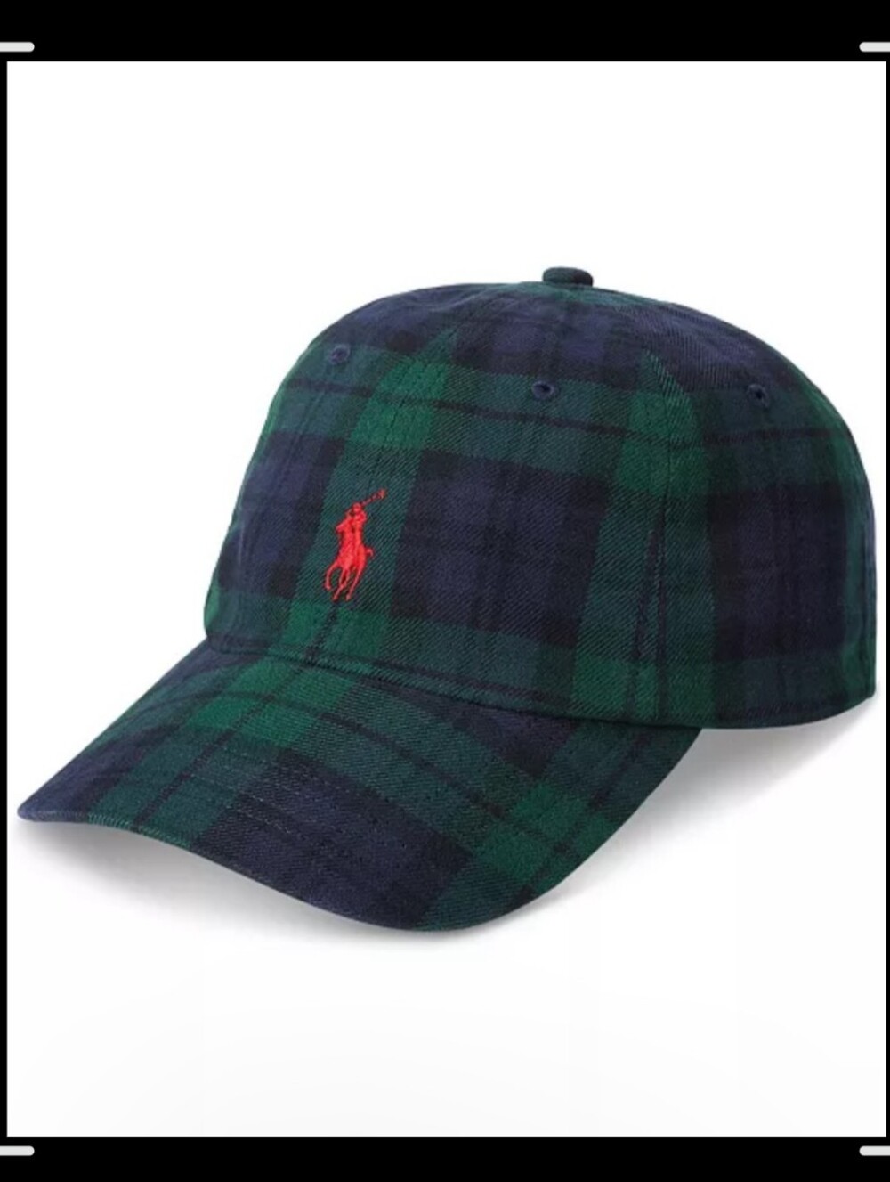 Polo Ralph Lauren Plaid Flannel Cap